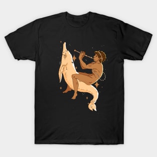 Etruscan Youth Upon Dolphin T-Shirt